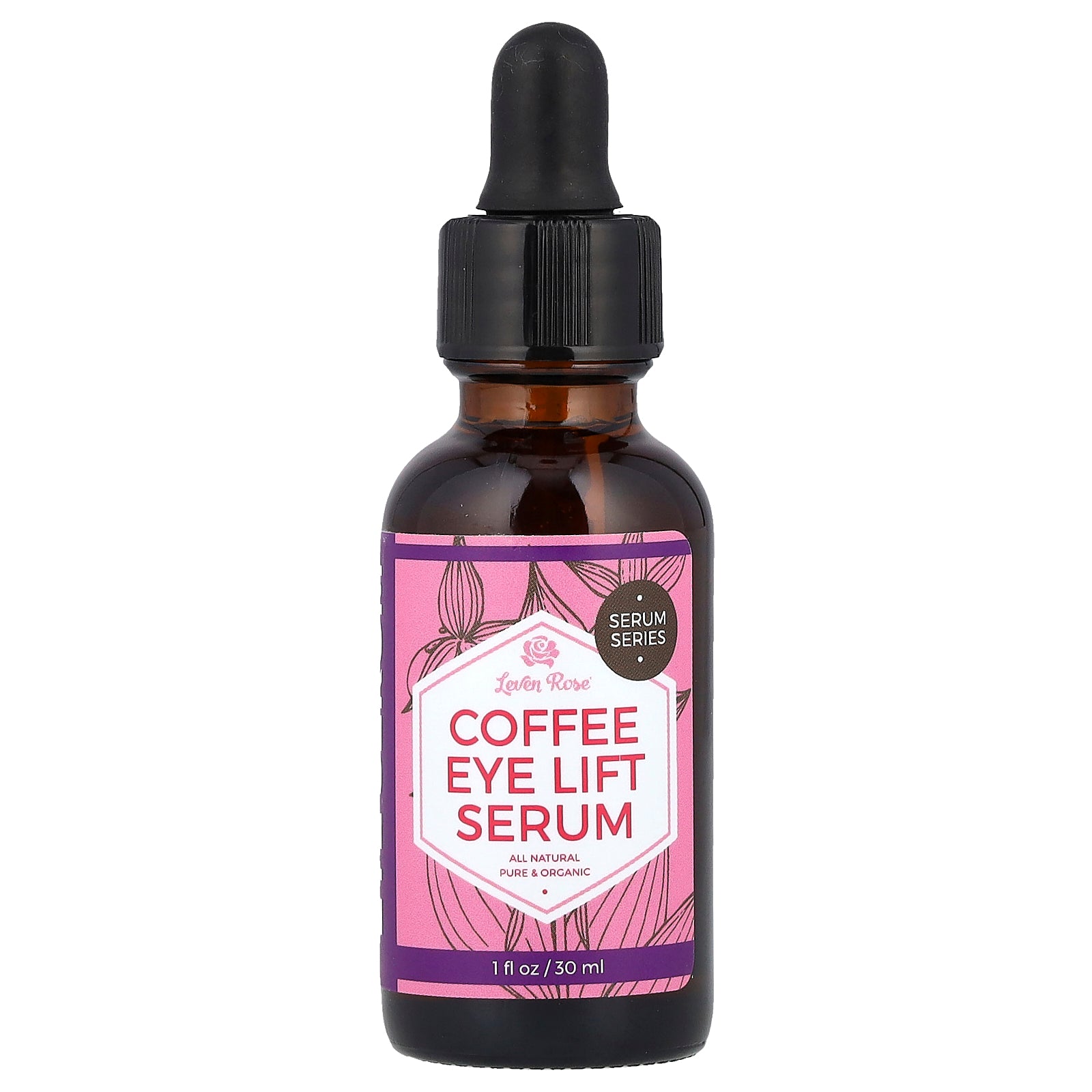 Leven Rose, Coffee Eye Lift Serum, 1 fl oz (30 ml)