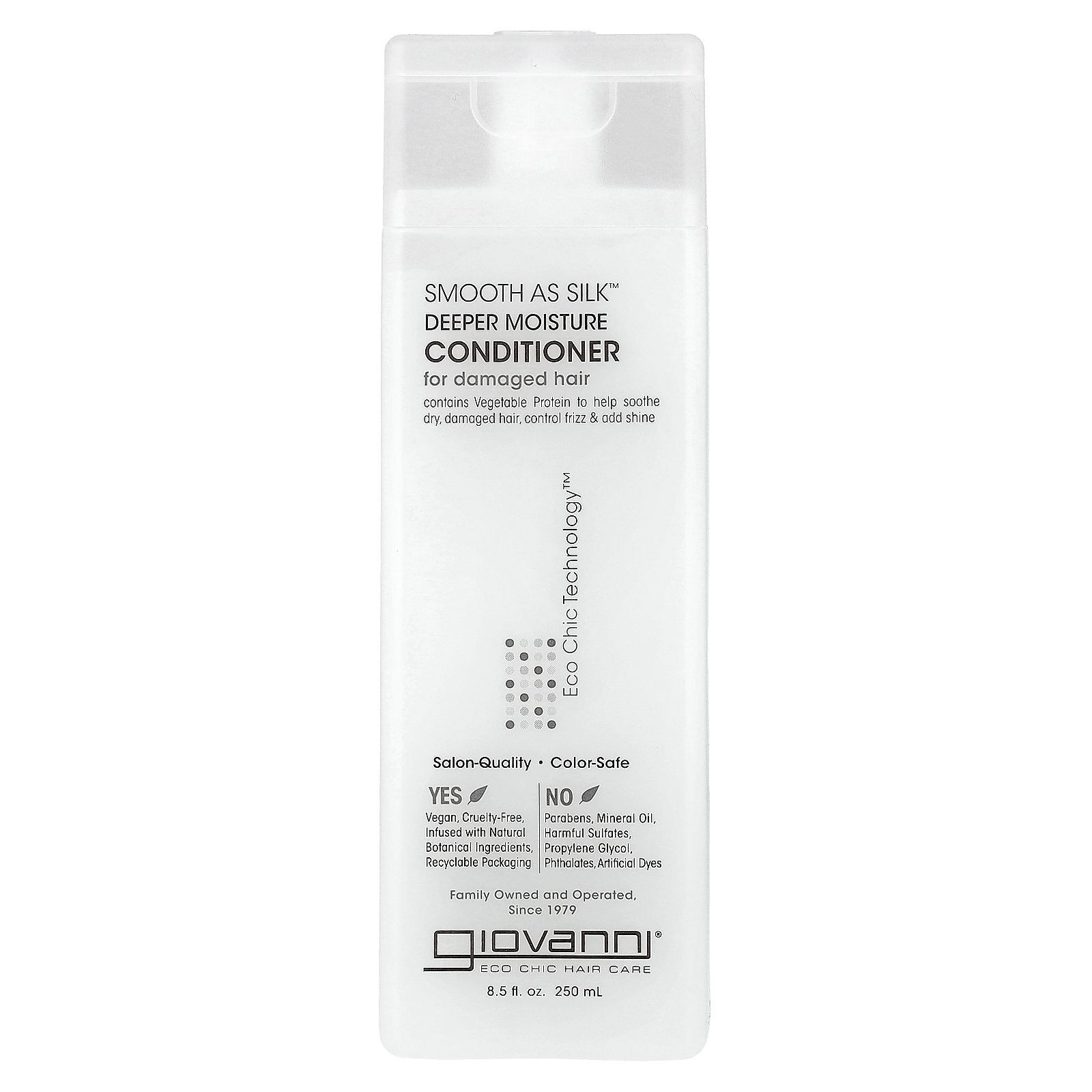Giovanni, Smooth As Silk™, Deeper Moisture Conditioner, For Damaged Hair, 8.5 fl oz (250 ml)