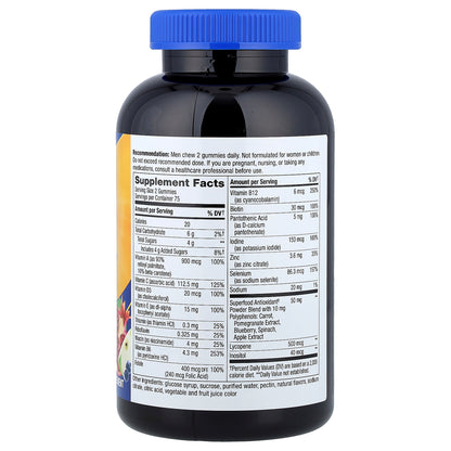 Nature's Way, Alive!® Men's Gummy Multivitamin, Fruit, 150 Gummies