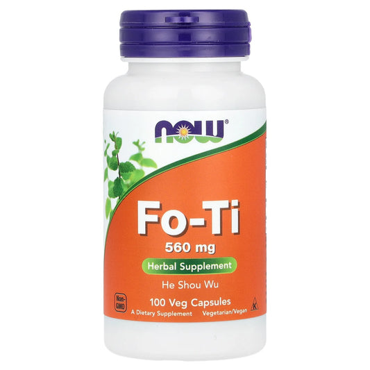 NOW Foods, Fo-Ti, 560 mg, 100 Veg Capsules