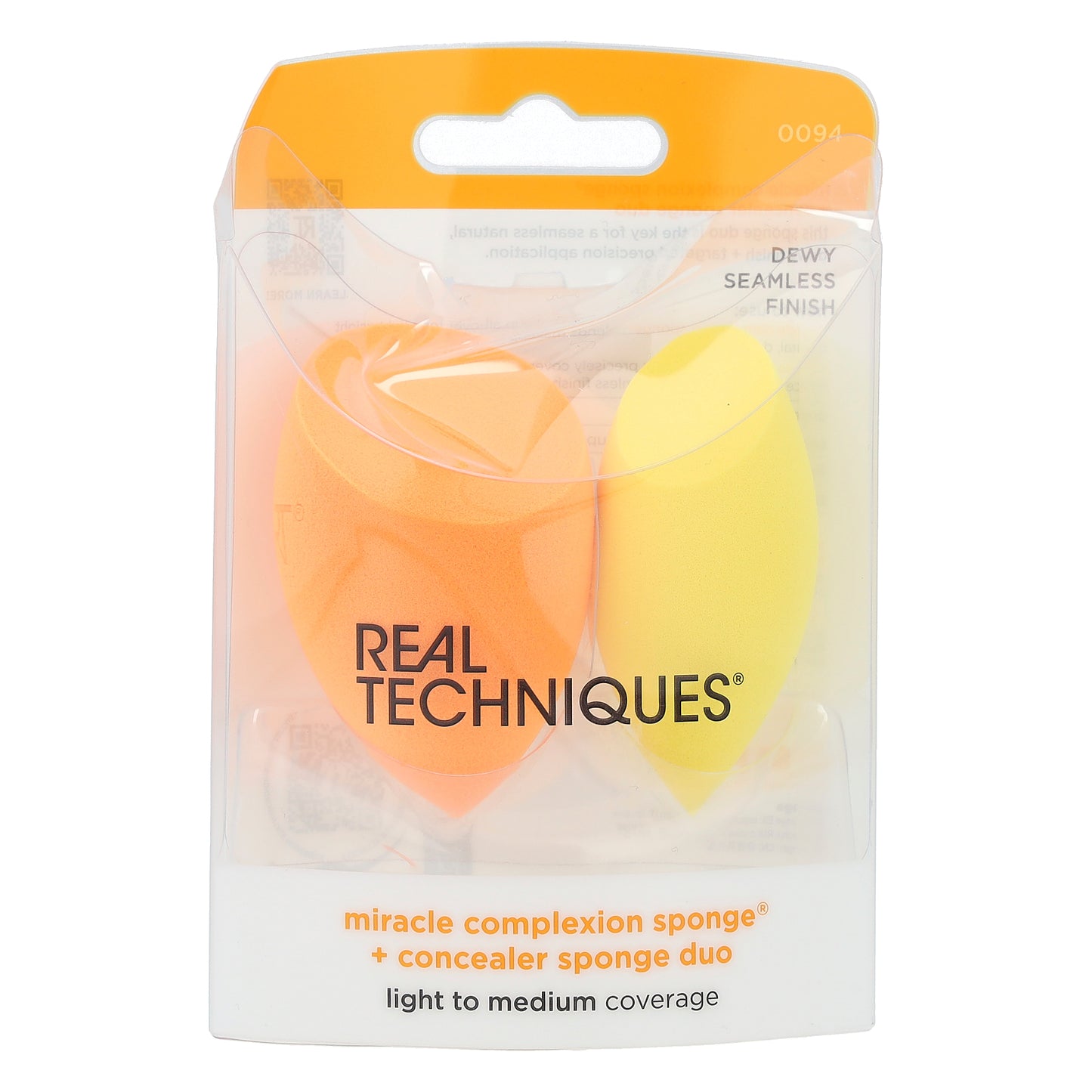 Real Techniques, Miracle Complexion Sponge® + Concealer Sponge Duo, 2 Sponges