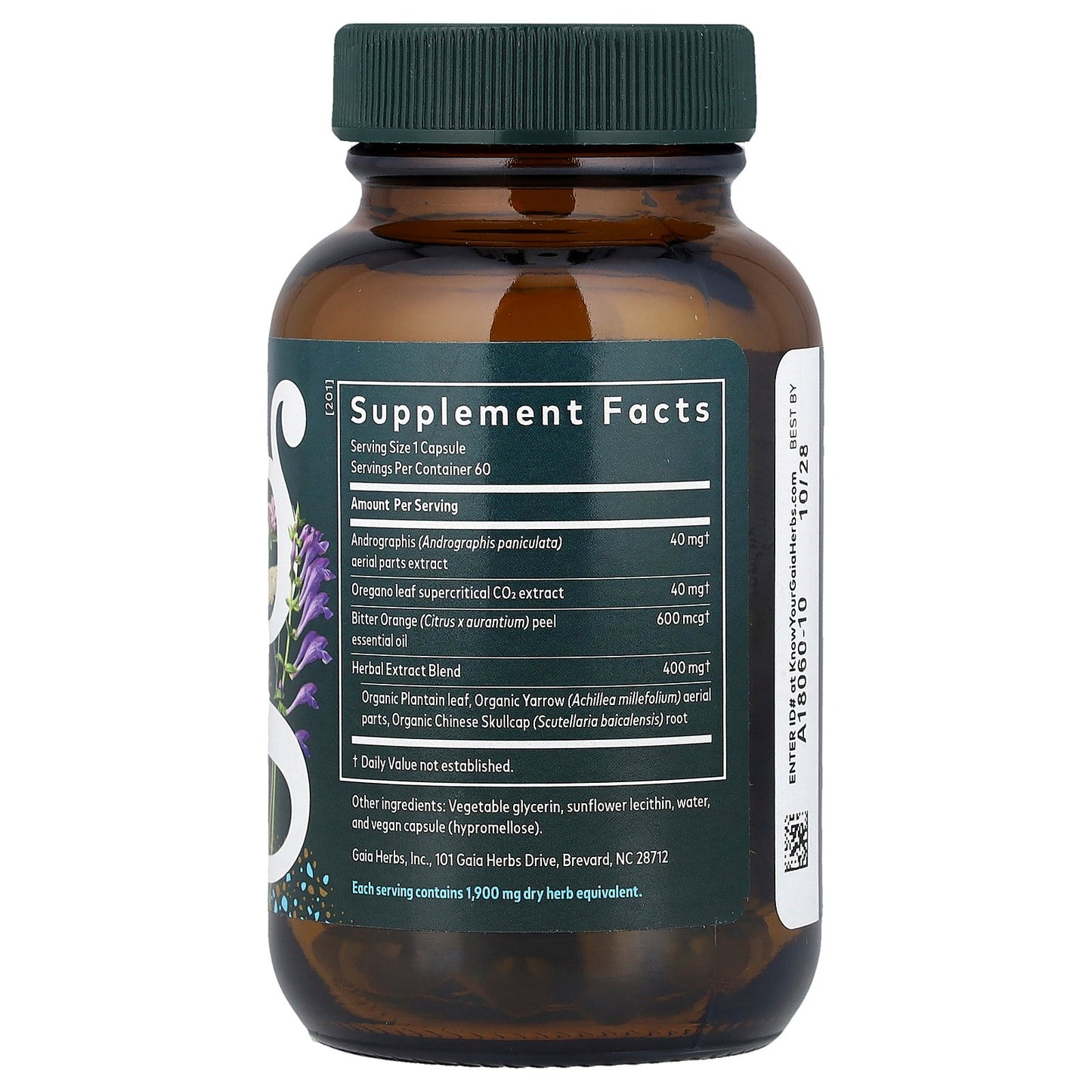 Gaia Herbs, Sinus & Lung Supreme™, 60 Liquid Phyto-Caps®