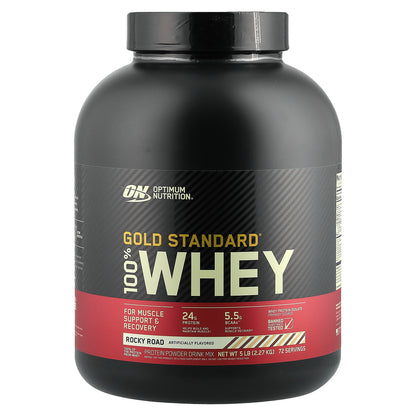 Optimum Nutrition, Gold Standard® 100% Whey, Rocky Road, 5 lb (2.27 kg)