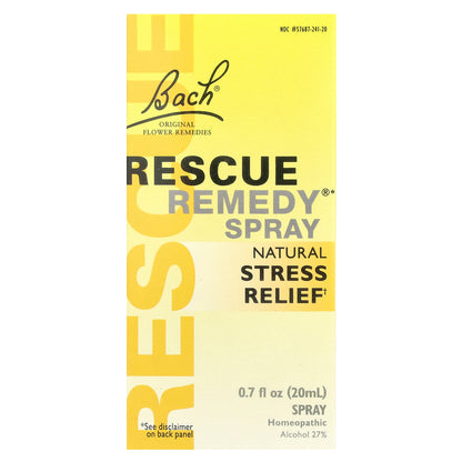 Bach, Original Flower Remedies, Rescue Remedy® Spray, 0.7 fl oz (20 ml)
