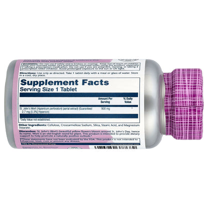 Solaray, Vital Extracts, St. John's Wort , 900 mg, 60 Tablets