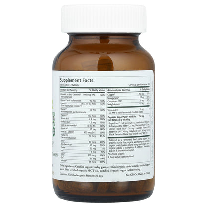 Pure Synergy, Vita-Min-Balance™, Women's 2 Per Day Multivitamin, 60 Tablets