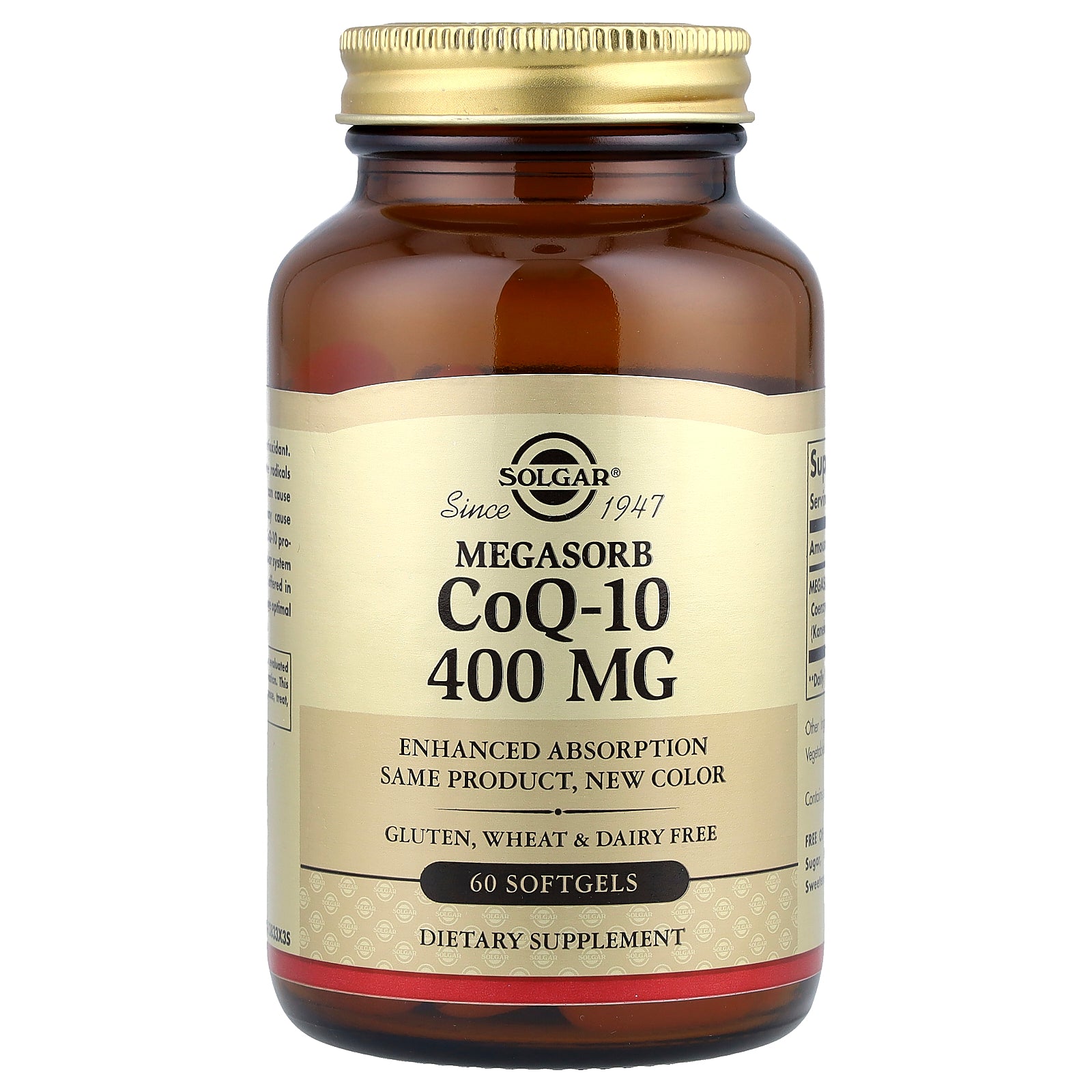Solgar, Megasorb CoQ-10, 400 mg, 60 Softgels