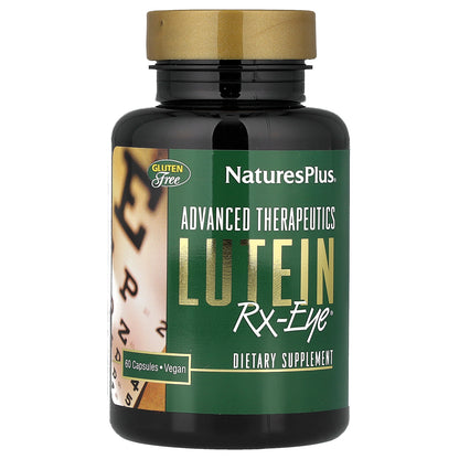 NaturesPlus, Advanced Therapeutics, Lutein RX-Eye®, 60 Capsules