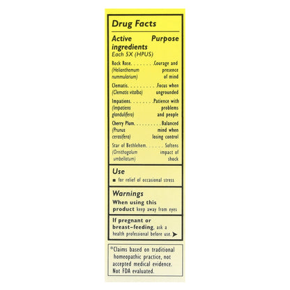 Bach, Original Flower Remedies, Rescue Remedy®, Natural Stress Relief, 0.7 fl oz (20 ml)