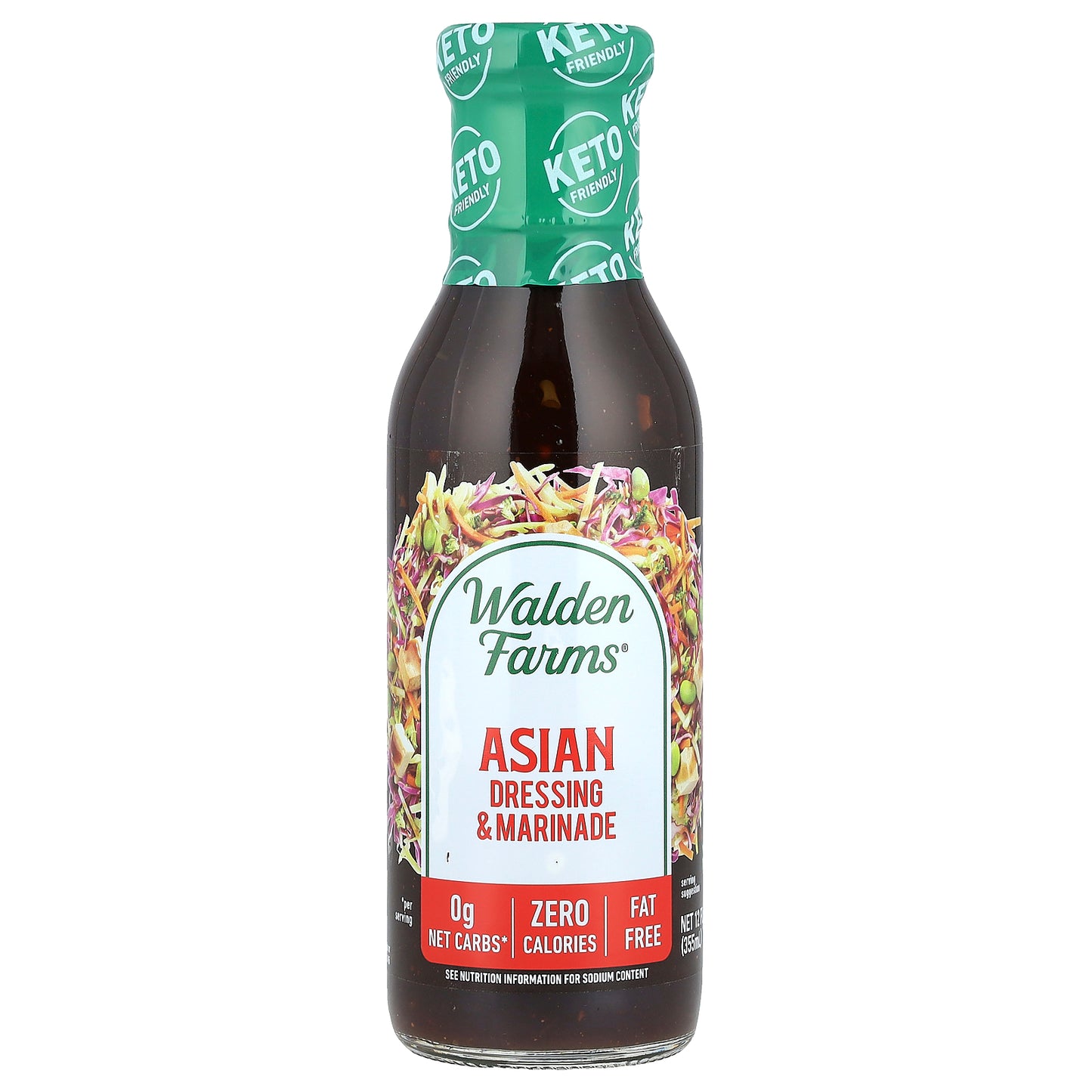 Walden Farms, Asian Dressing & Marinade, 12 fl oz (355 ml)