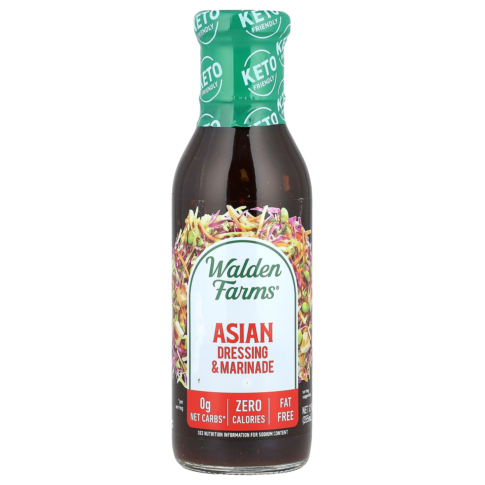 Walden Farms, Asian Dressing & Marinade, 12 fl oz (355 ml)