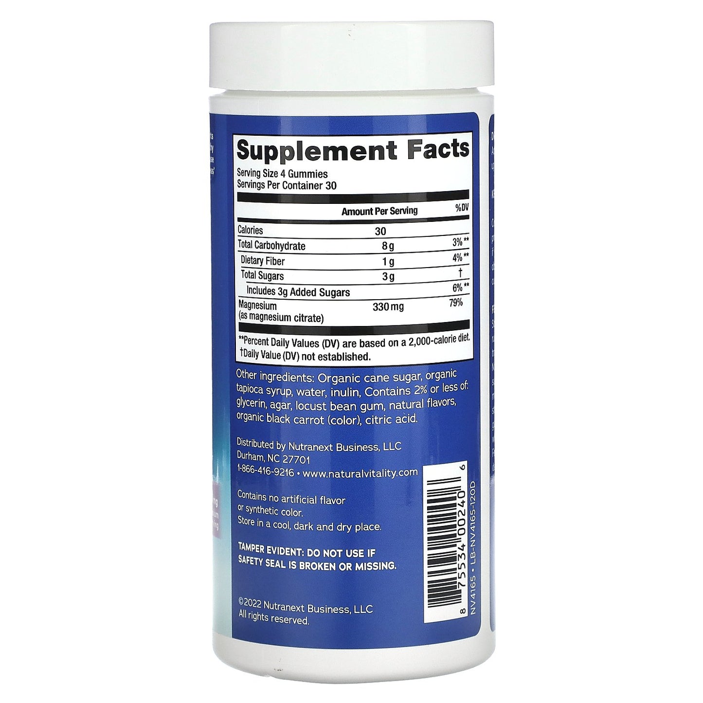 Natural Vitality, CALM Gummies, Magnesium Supplement, Raspberry-Lemon, 120 Gummies (82.5 mg per Gummy)