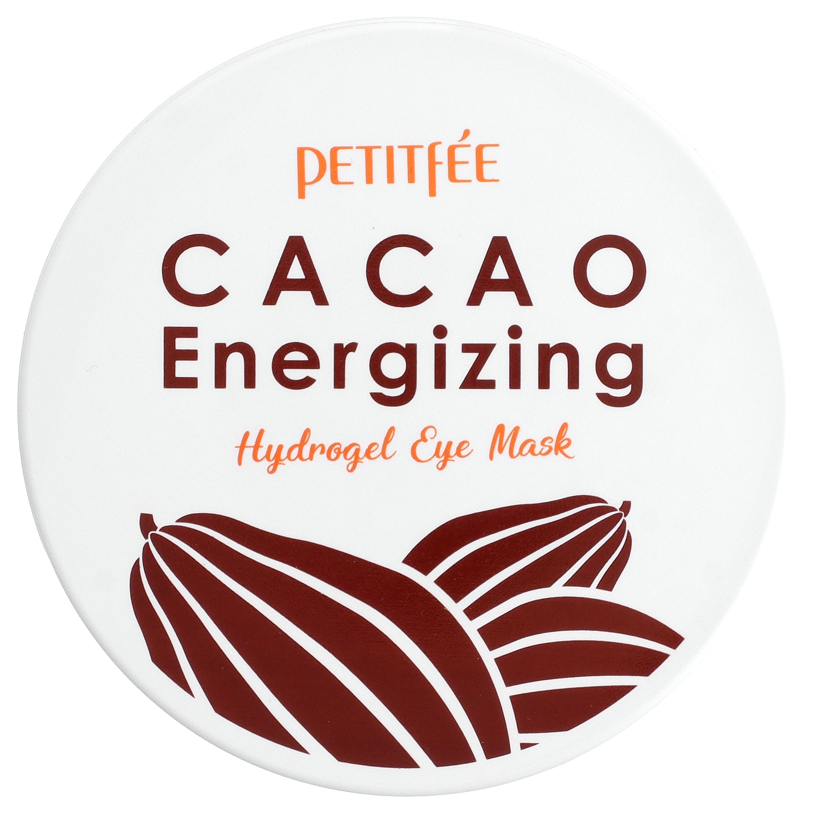 Petitfee, Cacao Energizing Hydrogel Eye Mask, 60 Patches, 2.96 oz (84 g)