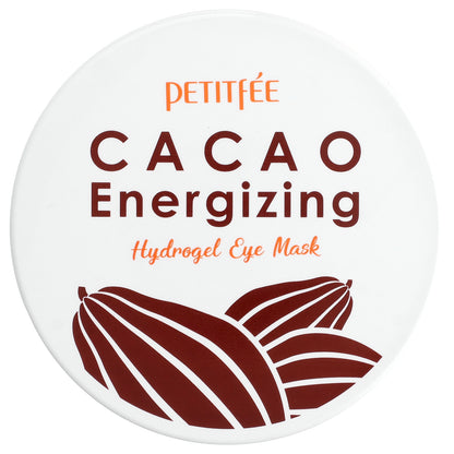 Petitfee, Cacao Energizing Hydrogel Eye Mask, 60 Patches, 2.96 oz (84 g)