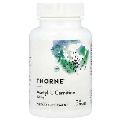 Thorne, Acetyl-L-Carnitine, 500 mg, 60 Capsules