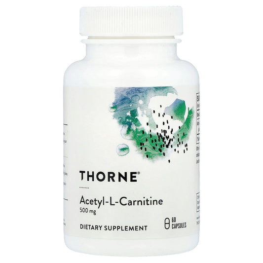 Thorne, Acetyl-L-Carnitine, 500 mg, 60 Capsules