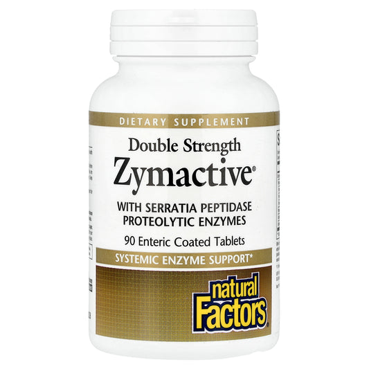 Natural Factors, Zymactive®, 90 Enteric Coated Tablets