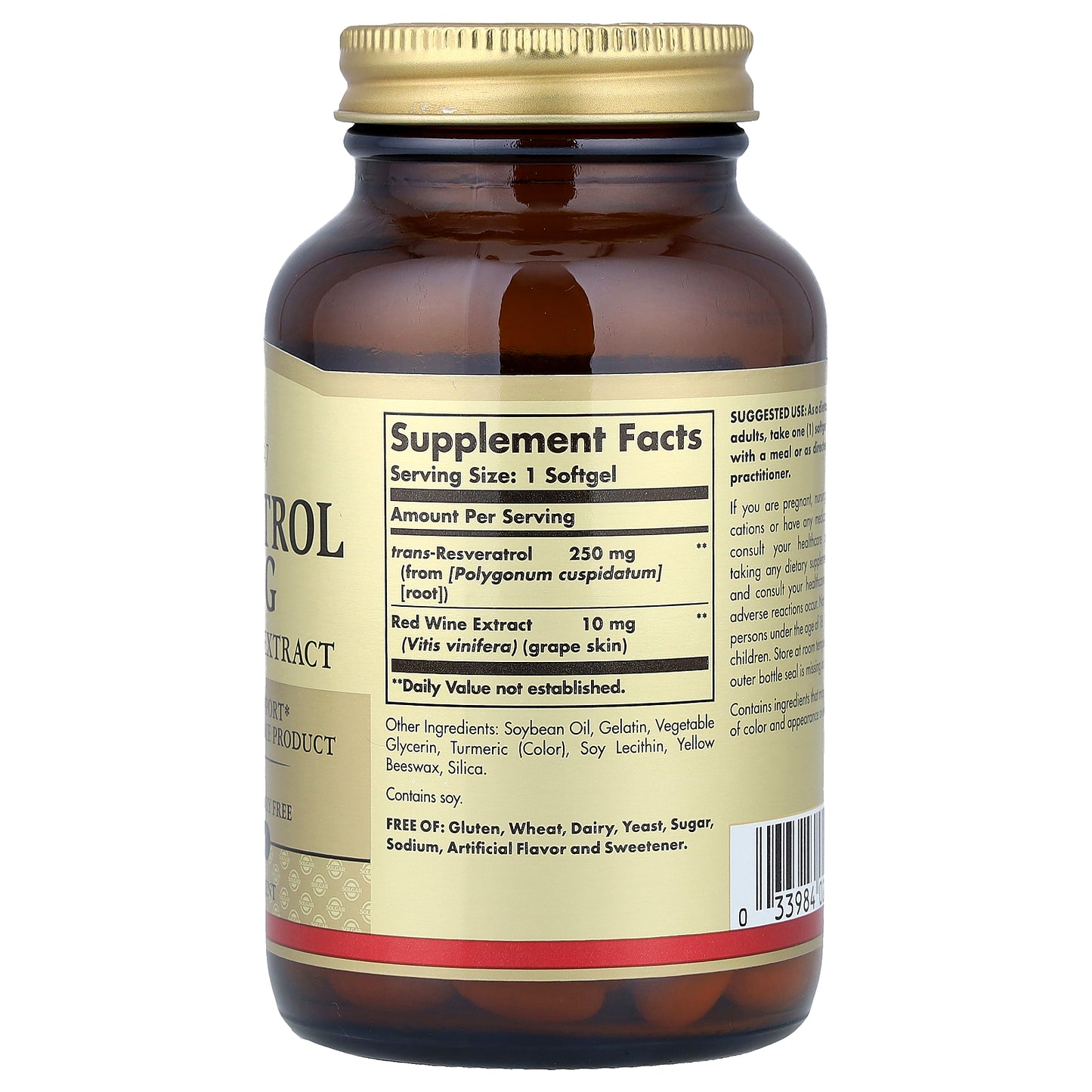 Solgar, Resveratrol, 60 Softgels