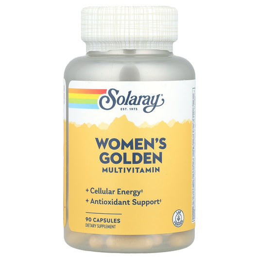 Solaray, Women's Golden Multivitamin, 90 Capsules