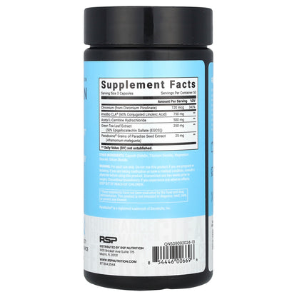 RSP Nutrition, QuadraLean Non-Stim®, 150 Capsules