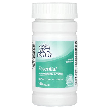 21st Century, One Daily, Essential, 100 Tablets