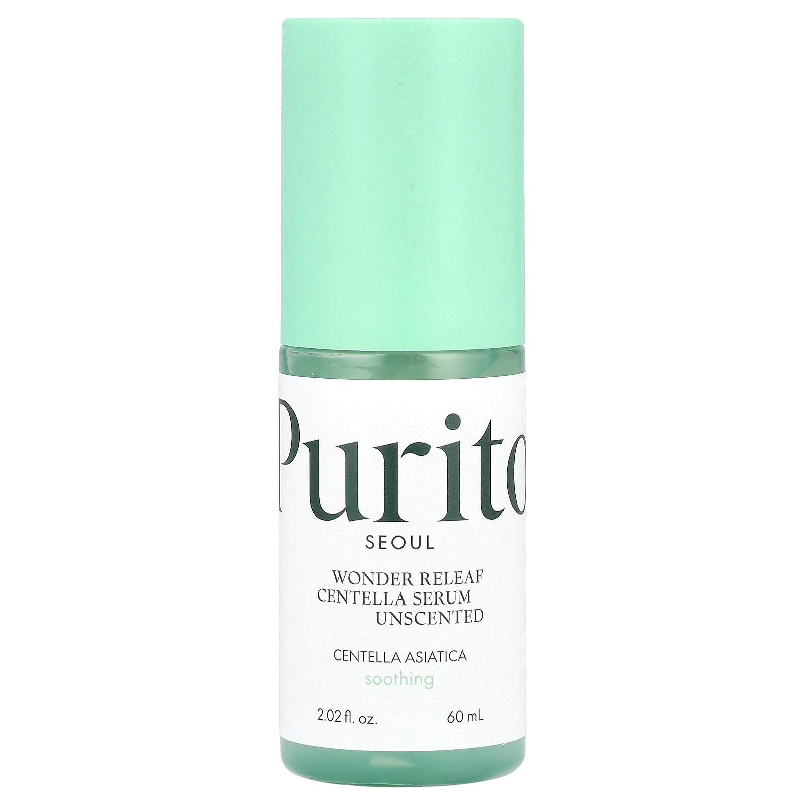 Purito, Wonder Releaf Centella Serum, Unscented , 2.02 fl oz (60 ml)