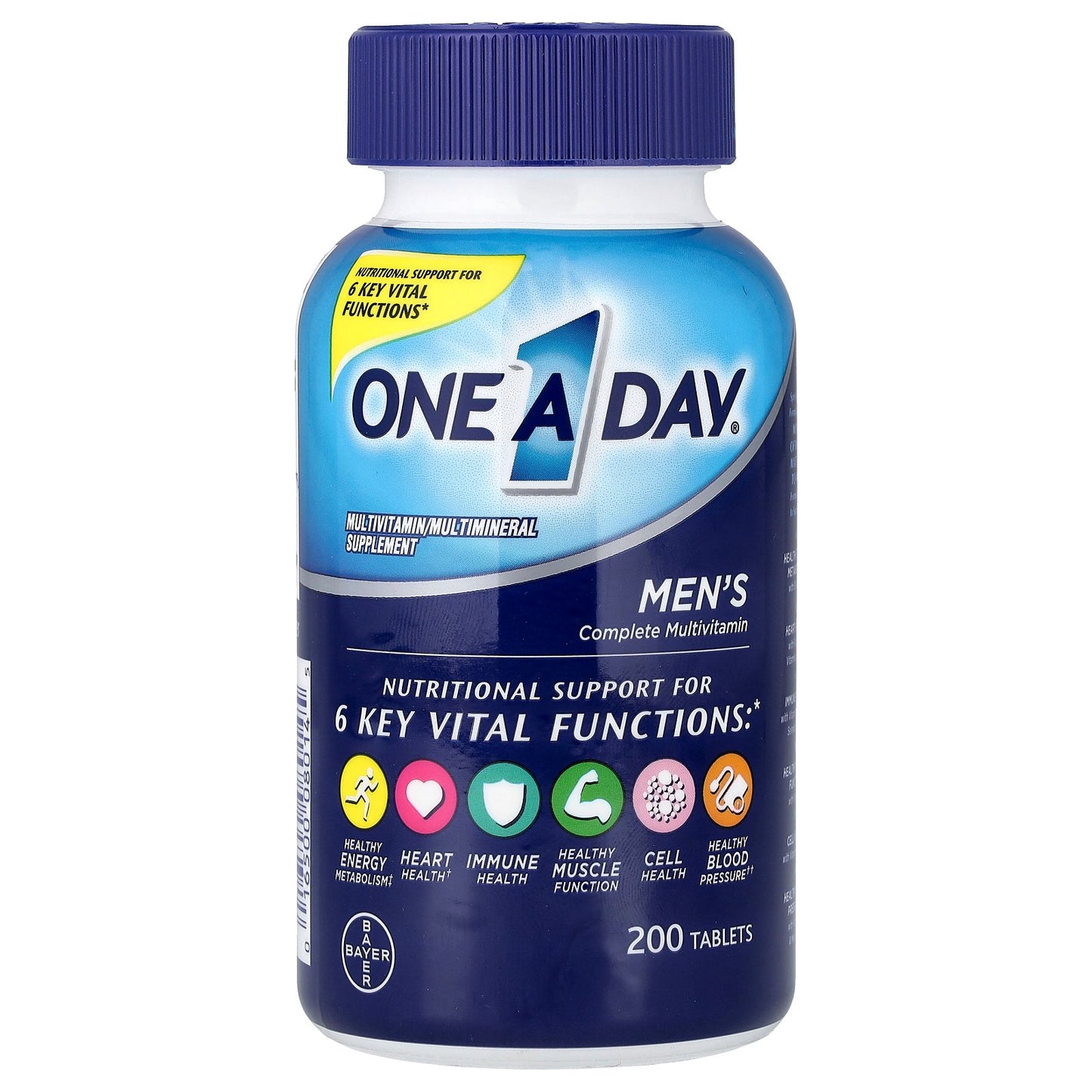 One-A-Day, Men's Complete Multivitamin, 200 Tablets
