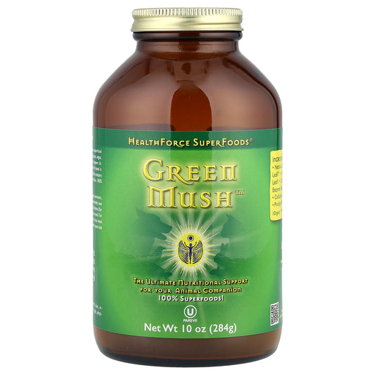 HealthForce Superfoods, Green Mush™, For Your Animal Companion, 10 oz (284 g)