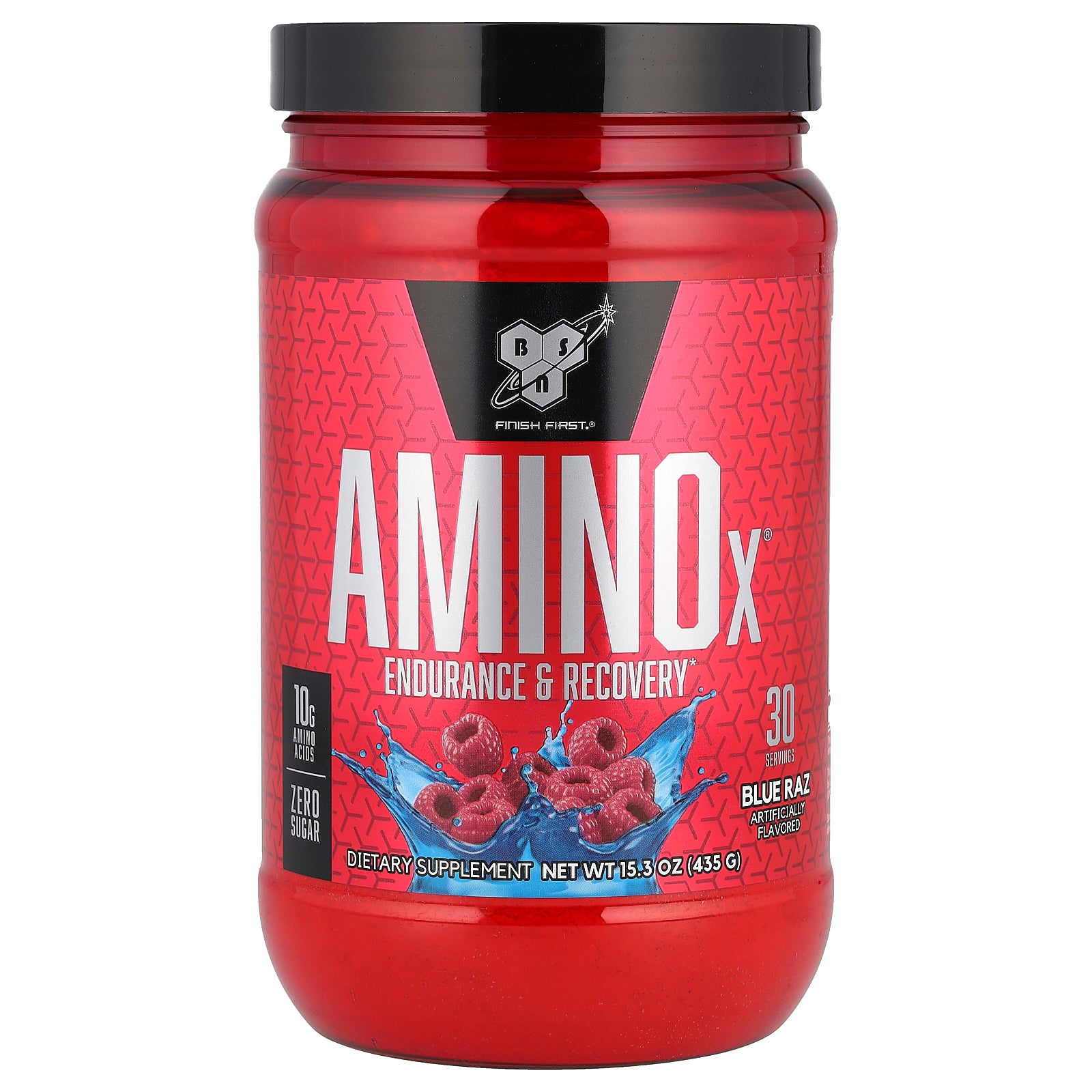 BSN, AminoX®, Endurance & Recovery, Blue Raz, 15.3 oz (435 g)