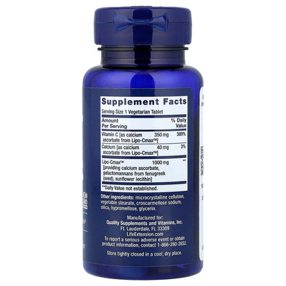 Life Extension, Vitamin C, 60 Vegetarian Tablets