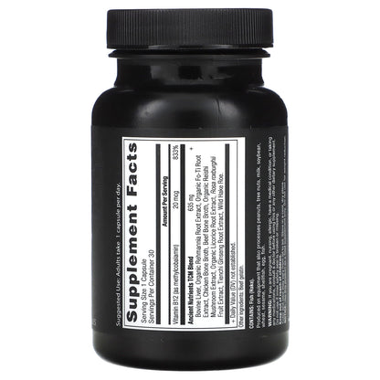 Ancient Nutrition, Vitamin B-12, 30 Capsules