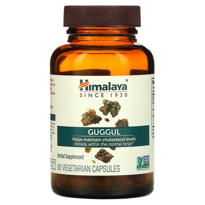 Himalaya, Guggul, 60 Vegetarian Capsules