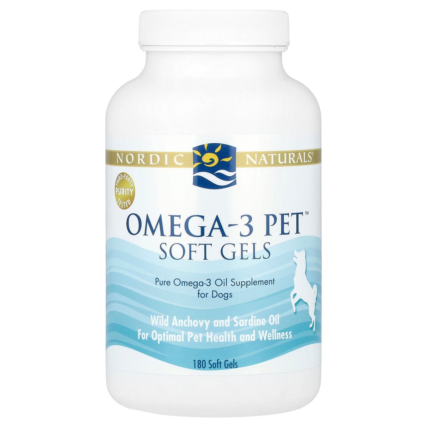 Nordic Naturals, Omega-3 Pet™, For Dogs, 180 Soft Gels