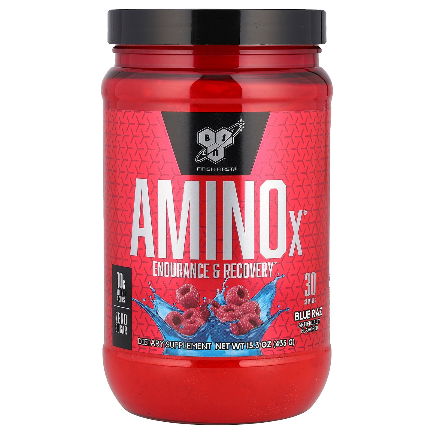 BSN, AminoX, Endurance & Recovery, Blue Raz, 15.3 oz (435 g)