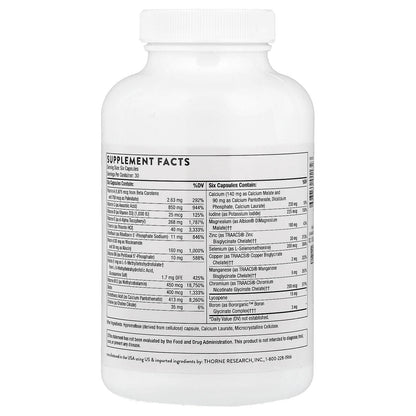 Thorne, Men's Multi 50+, 180 Capsules