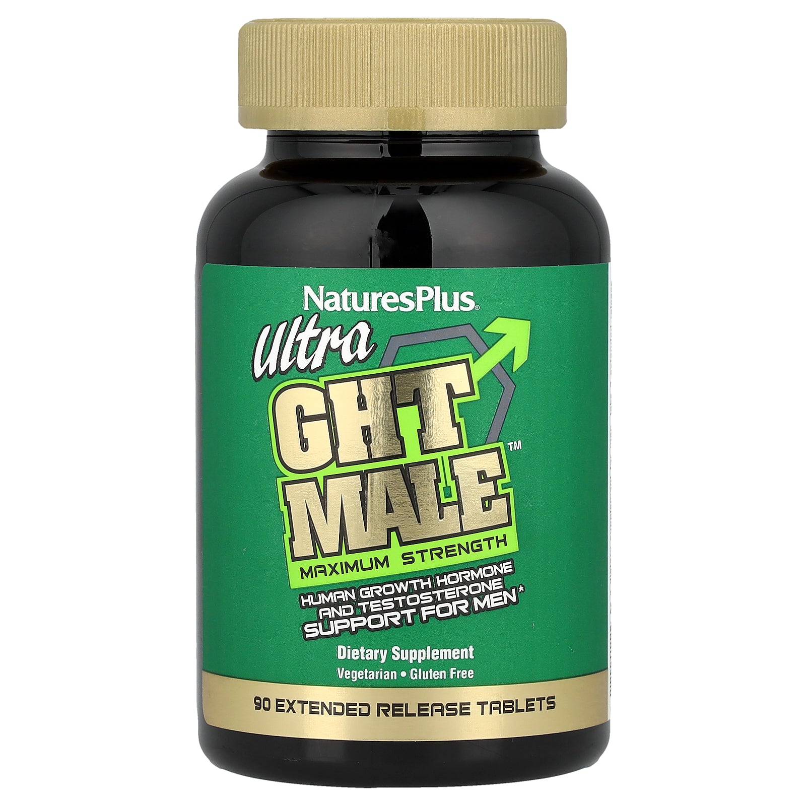 NaturesPlus, Ultra GHT Male, 90 Extended Release Tablets