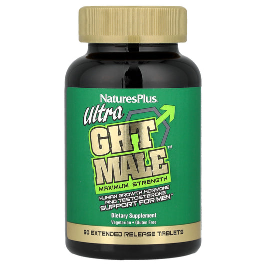 NaturesPlus, Ultra GHT Male, 90 Extended Release Tablets