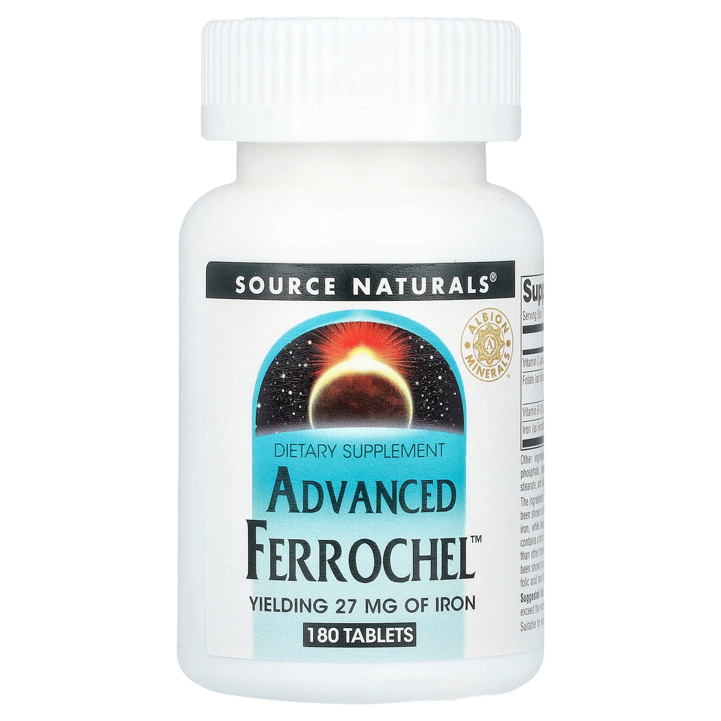 Source Naturals, Advanced Ferrochel™, 180 Tablets