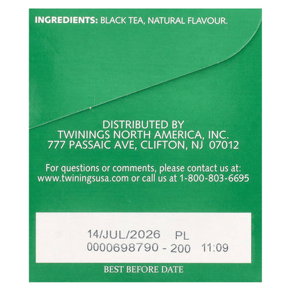 Twinings, Black Tea, Christmas Tea™, 20 Tea Bags, 1.41 oz (40 g)