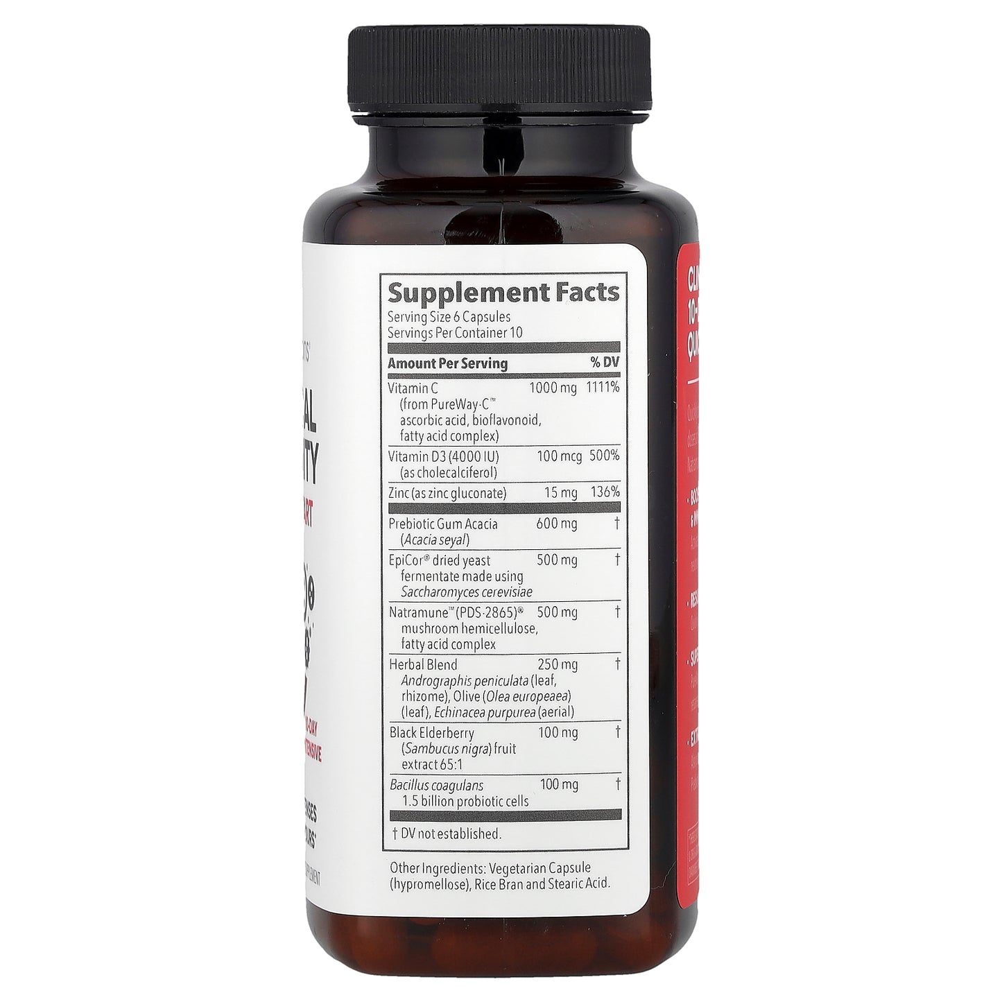 LifeSeasons, Clinical Immunity, Quick-Start, 60 Veg Capsules