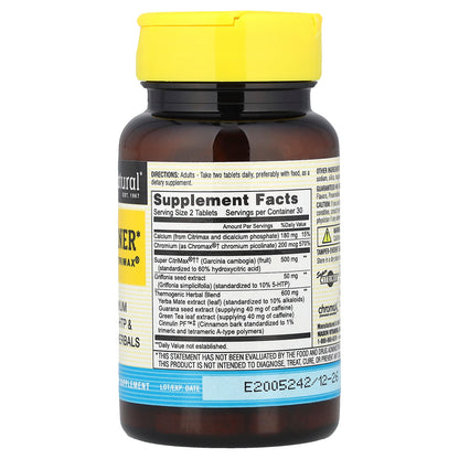 Mason Natural, Fat Burner Plus Super Citrimax®, 60 Tablets