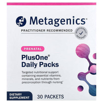 Metagenics, Plus One®, Daily Prenatal Packs, 30 Packets