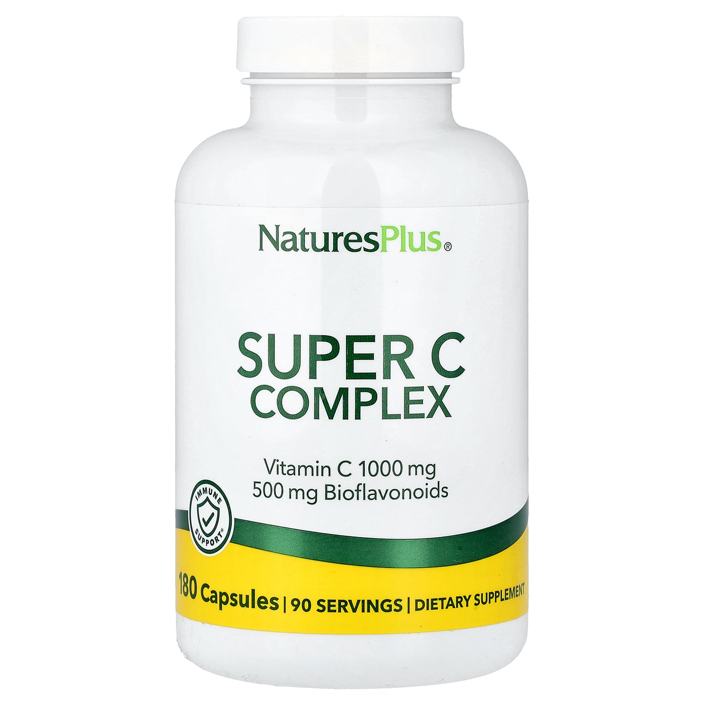 NaturesPlus, Super C Complex, 180 Capsules