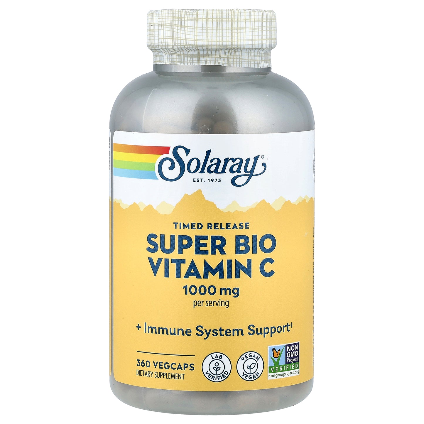 Solaray, Super Bio Vitamin C, Timed Release, 360 VegCaps