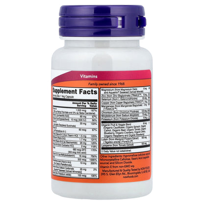 NOW Foods, Daily Vits™, 30 Veg Capsules