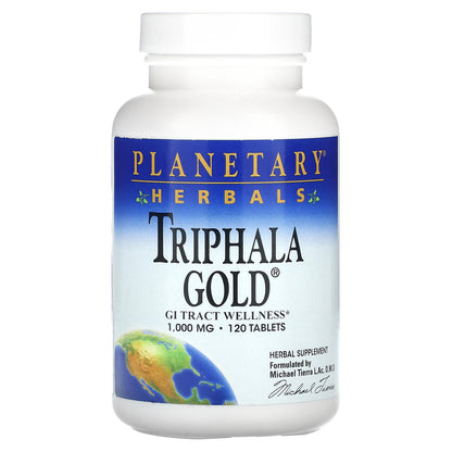 Planetary Herbals, Triphala Gold®, 120 Tablets