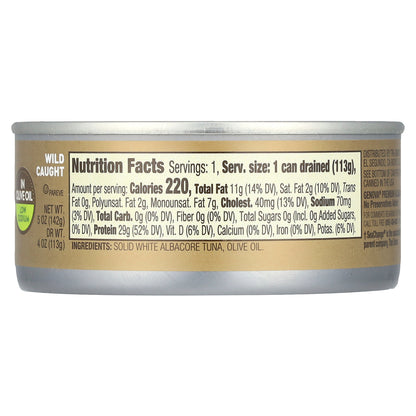 Genova, Albacore Tuna In Olive Oil, Low Sodium , 5 oz (142 g)