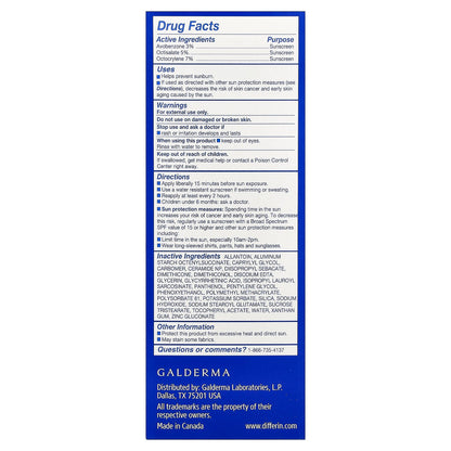 Differin, Oil Absorbing Moisturizer with Sunscreen, SPF 30, 4 fl oz (118 ml)