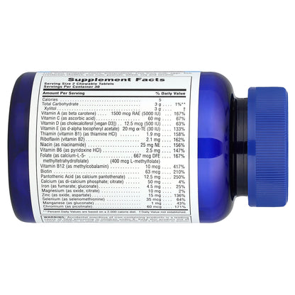 NaturesPlus, Source of Life, Power Teen® for Him, Sugar Free, Wild Berry, 60 Chewable Tablets