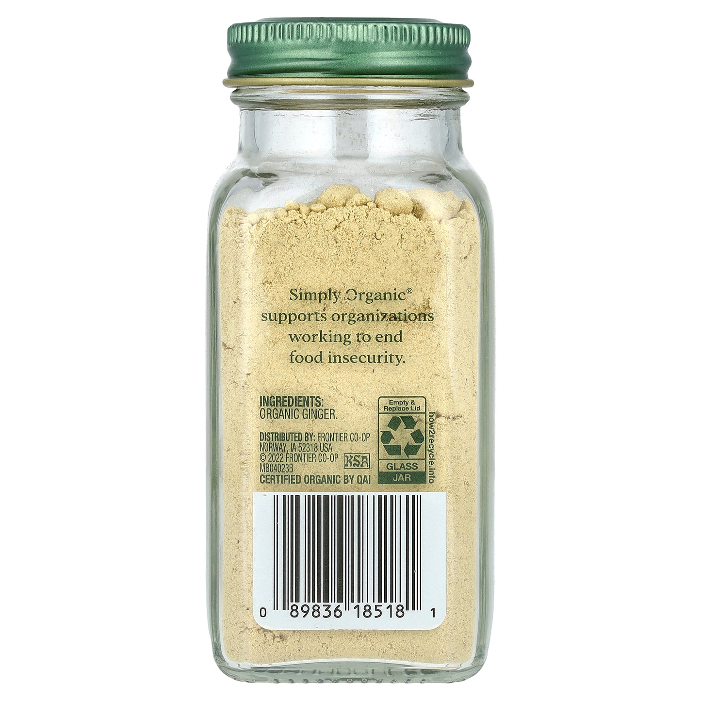 Simply Organic, Ginger, 1.64 oz (46 g)